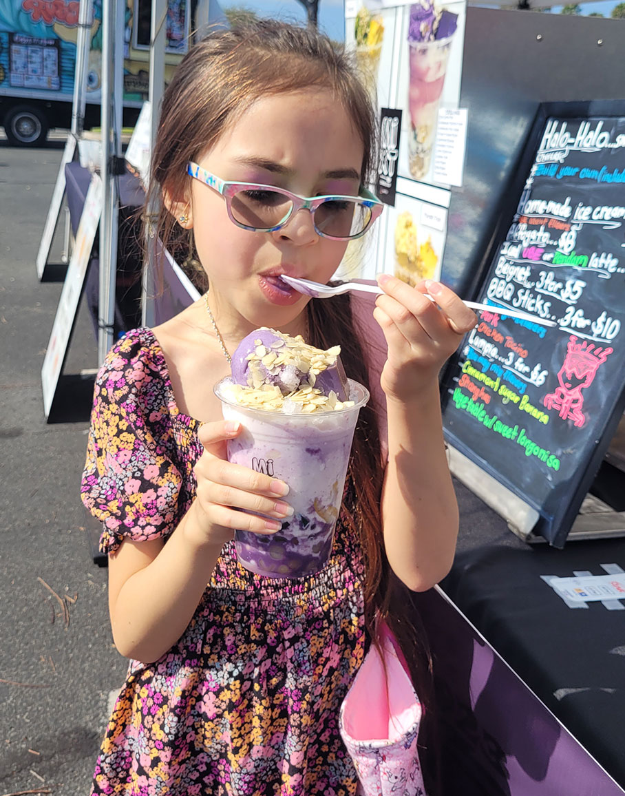 image of halo halo made by Mixt catering and events